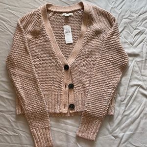 NWT American Eagle cropped cardigan, size XS